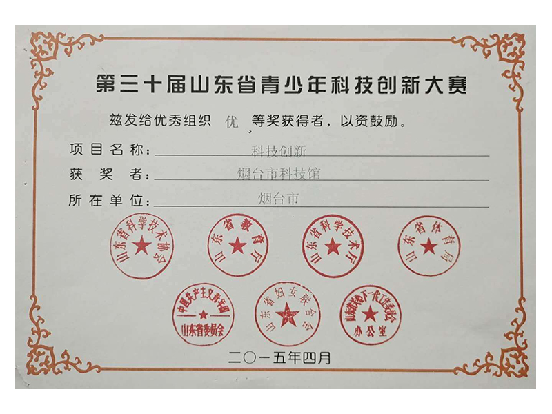 青少年科技創(chuàng)新大賽