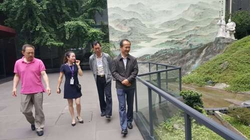 煙臺市科協(xié)到四川科技館學(xué)習(xí)考察